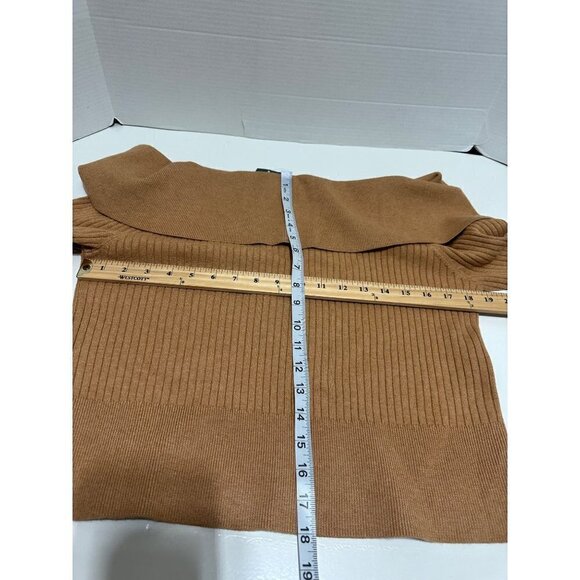 Fitted Off the Shoulder Sweater Top Plus Size 1X NWT - Picture 3 of 3